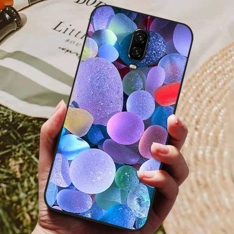 For Oneplus 6 6T Case Silicone Soft TPU Back Cover Phone Case For One Plus Oneplus 6t 6 T Case Black Cover Coque Fundas Capa