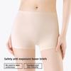Women's Summer Cotton Bottom Anti Tarnished Flat Angle Safety Briefs
