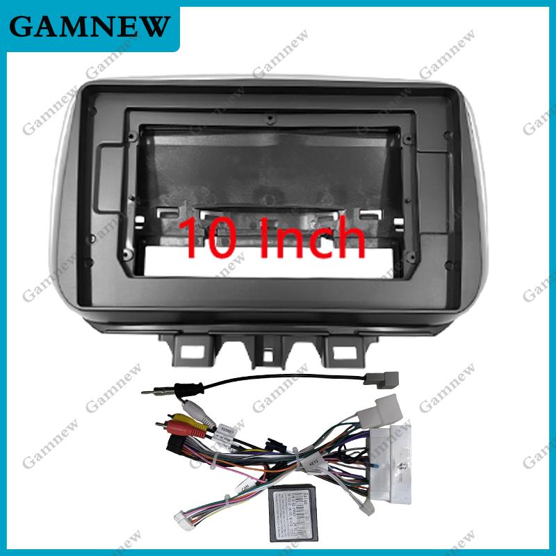 9 Inch Car Frame Fascia Adapter Canbus Box Android Radio Dash Fitting Panel Kit For Hyundai Tucson TL 2018-2021