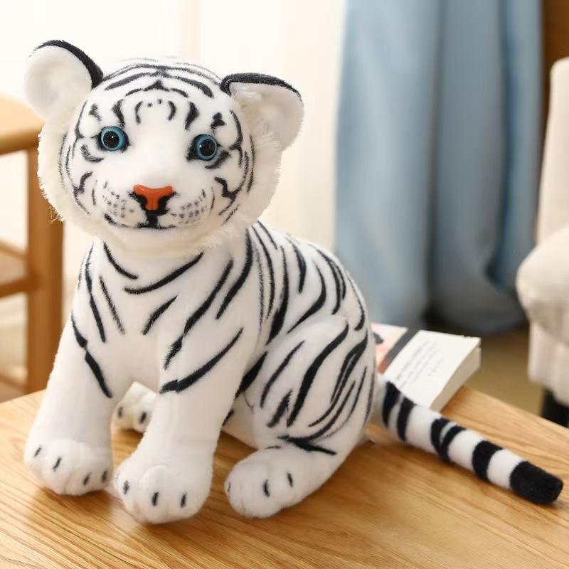 

Simulated Tiger Doll Rag Doll Plush Toy Birthday Gift White Tiger Children s Toy Pillow Gift 20cm