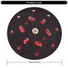 High Strength 150mm Abrasive Sanding Pad 17 Holes For Efficient Dust Reduction And Extended Tool Lifespans