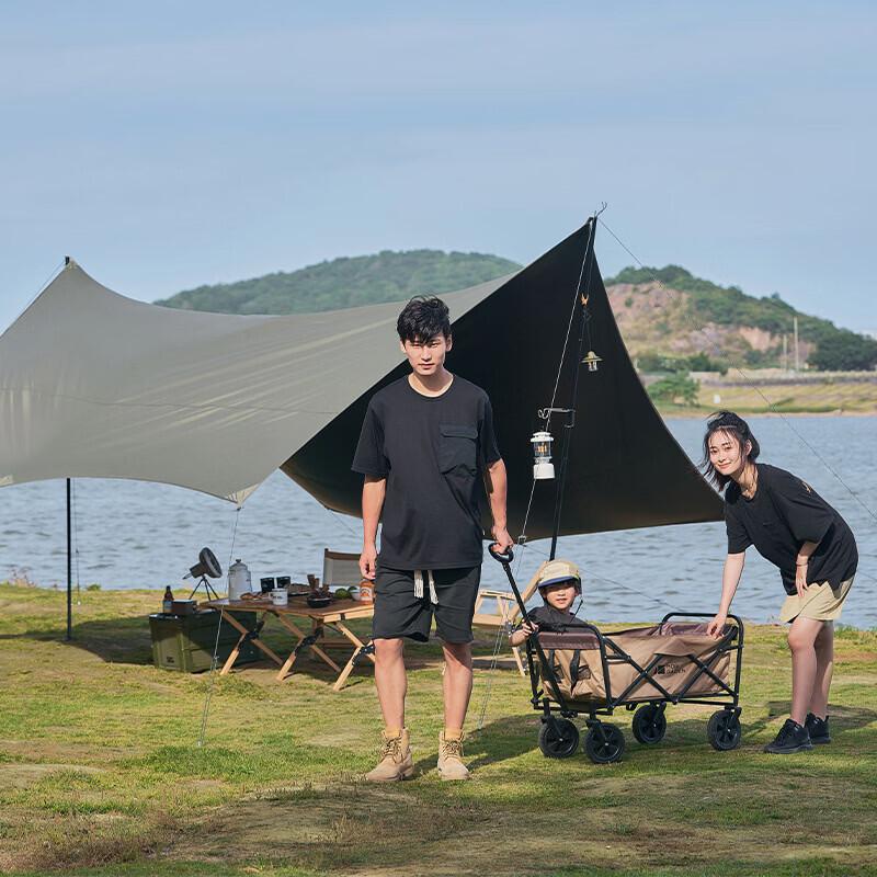 MOBIGARDEN Outdoor Camping Butterfly Octagonal Tarp