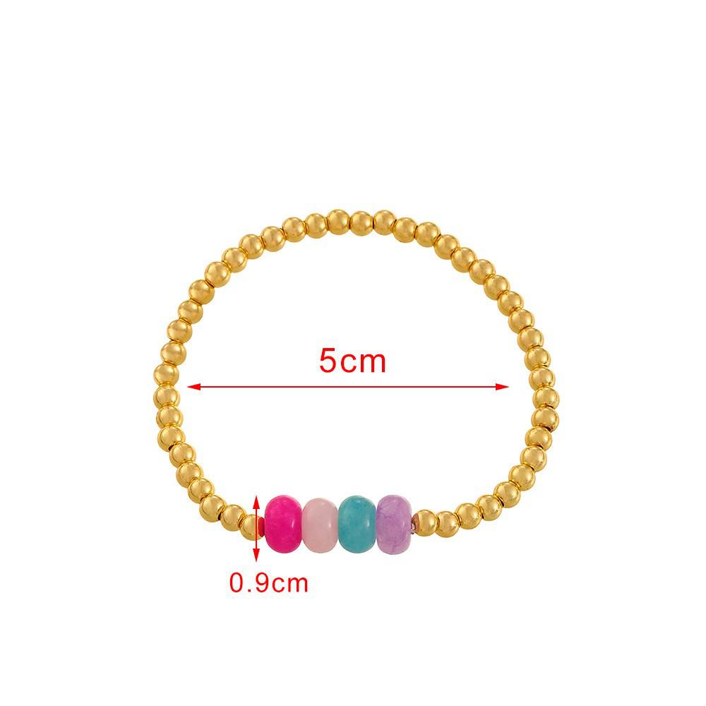 Colorful Natural Stone Beaded Bracelet - New Fashion Design, Multiple Piece Options