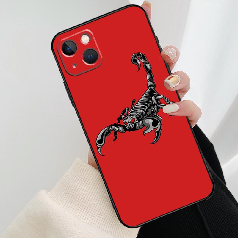 

Чехол Scorpion для iPhone 12 11 13 14 15 16 Pro Max Mini Чехол для iPhone XR X XS Max Plus Чехол для телефона iPhone 13