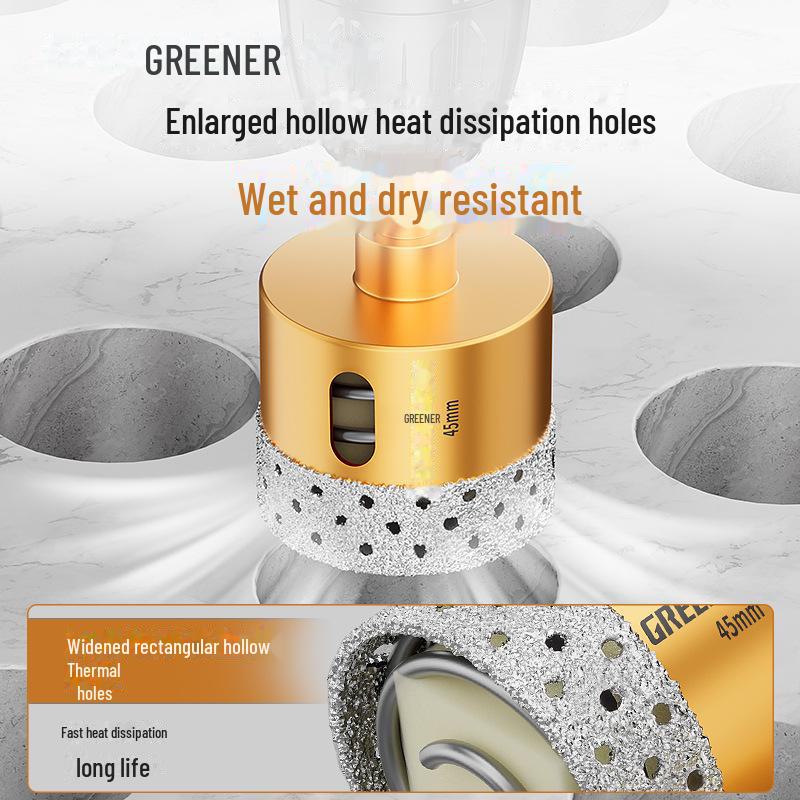 Green Forest Ceramic and Glass Tile Drill Bit