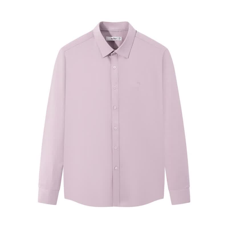 Seven Men's Wool Blend Long-Sleeve Business Shirt