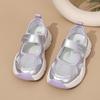Girls Summer Breathable Mesh Sandals Lightweight Casual Hollow Out Sports Shoes with Adjustable Strap for Outdoor Activities