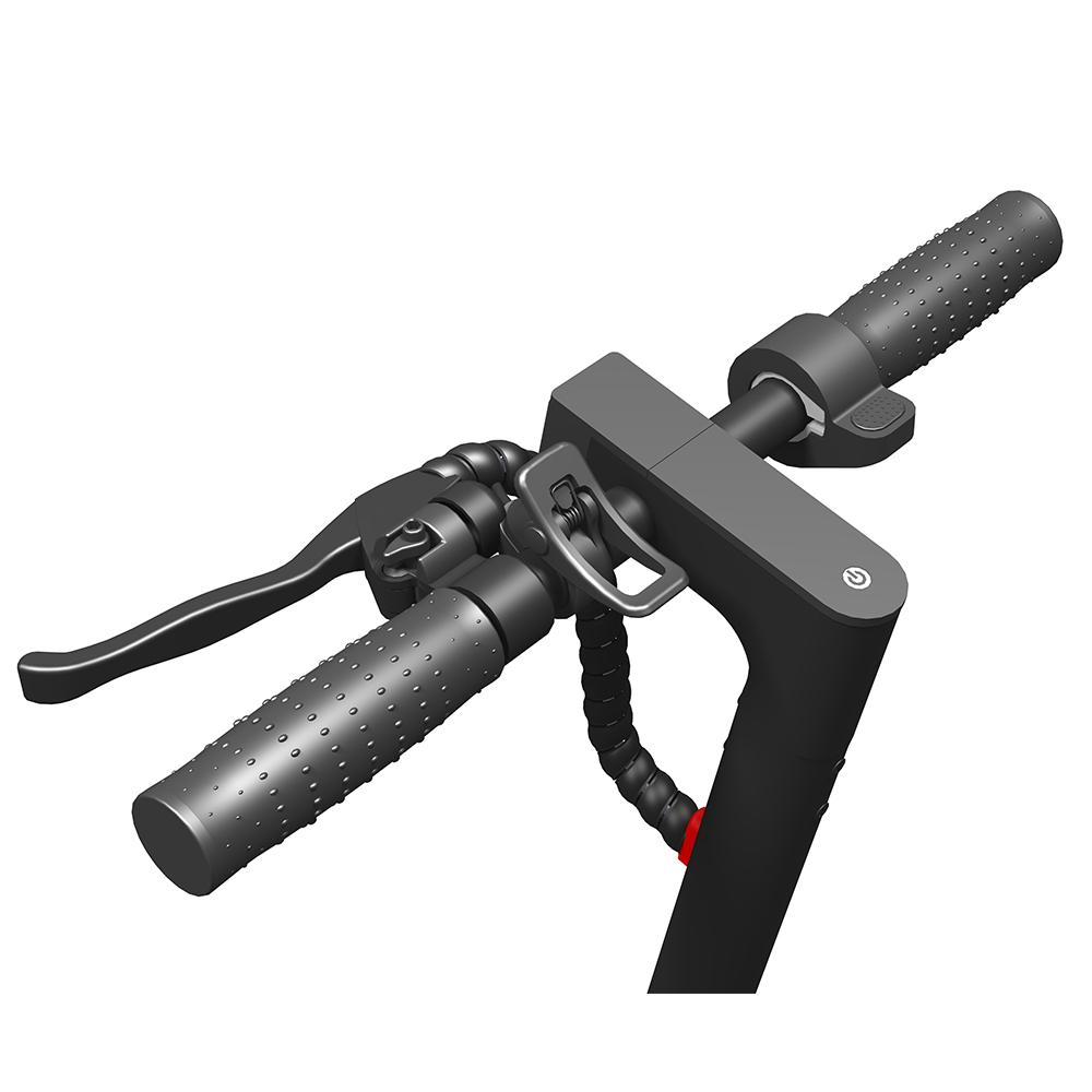 ES-S3PRO Urban Electric Scooter, Black/White, 8.5 Inch Tire, 36V 10Ah Battery, 25km/h Speed, Portable E-Scooter for Adults