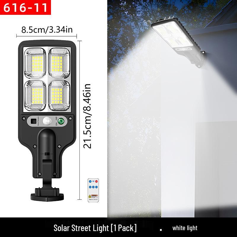 Outdoor Solar LED Motion Sensor Garden and Wall Lights - Bright Integrated Home & Street Lighting