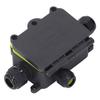 Water Proof Junction Box 3 Way IP68 Plastic External Electric Power Cord Box for Outdoor Lighting 450V