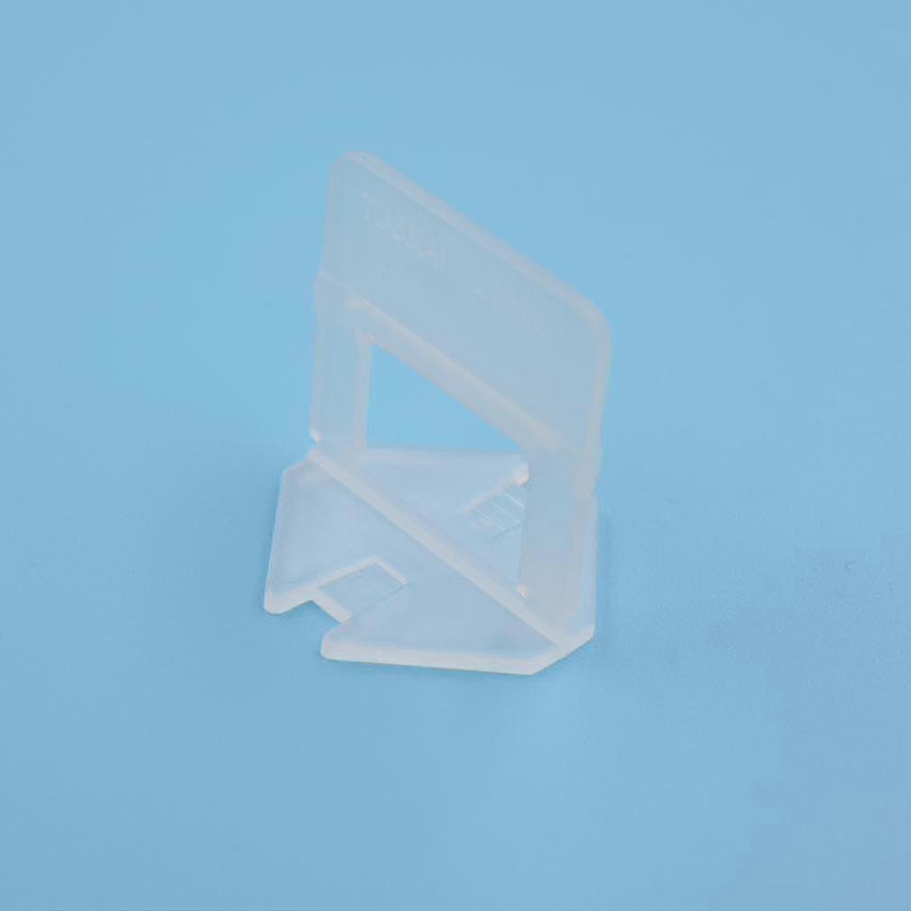 Tile Leveling System Gaskets - 100pcs Sizes 1mm (1mm, White)