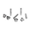 8pcs Car Door Lock Pin with Cover ABS Chrome Replacement for Chevrolet TRAX/Cruze/Malibu Car Accessories