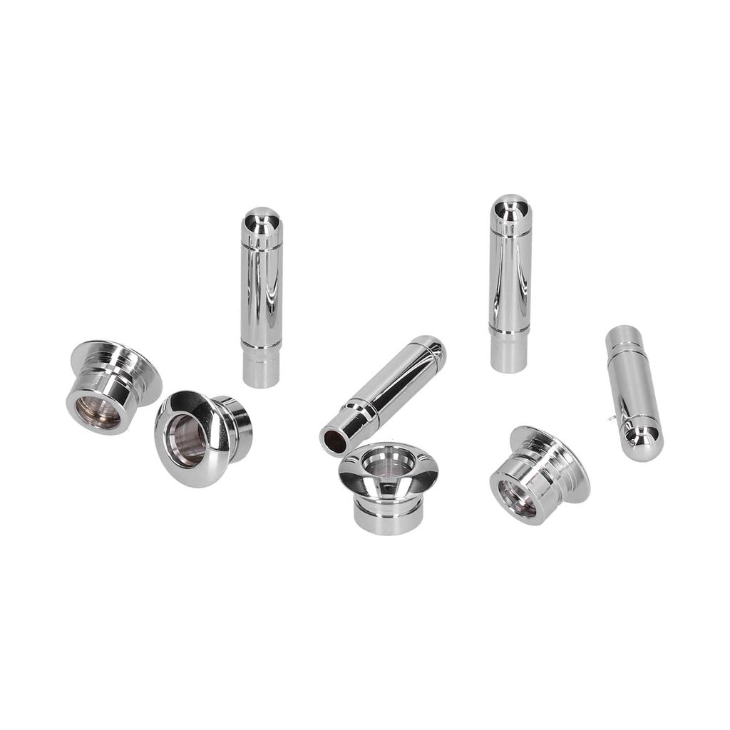 8pcs Car Door Lock Pin with Cover ABS Chrome Replacement for Chevrolet TRAX/Cruze/Malibu Car Accessories