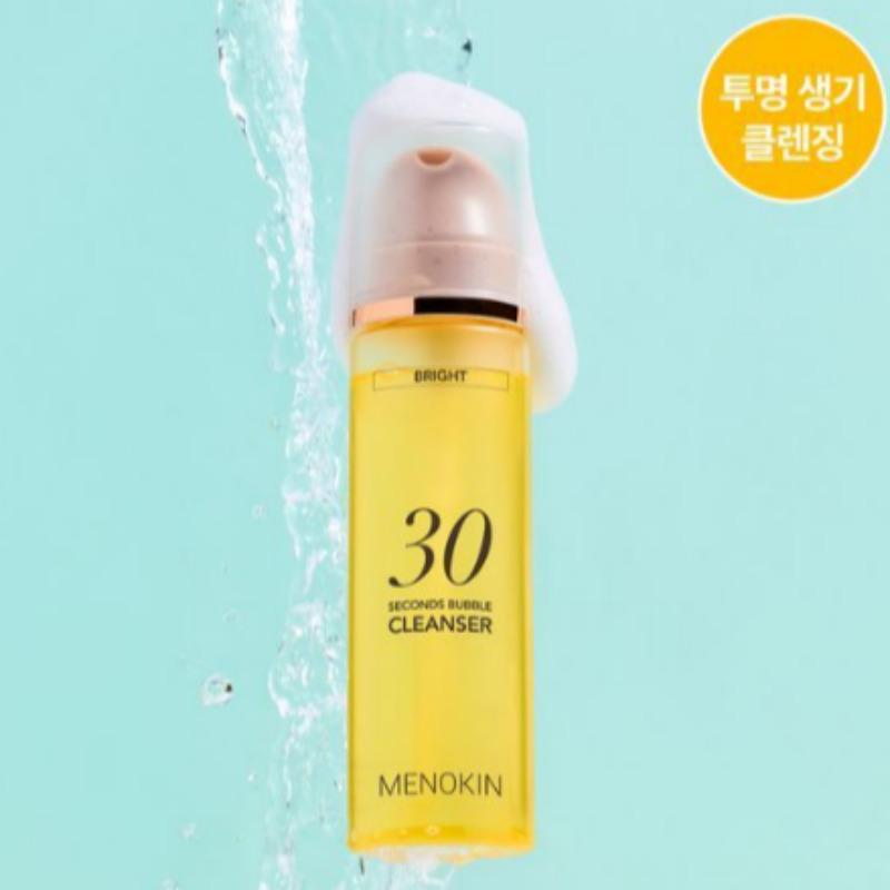 Menokin 30-Second Bubble Cleanser Bright 150ml