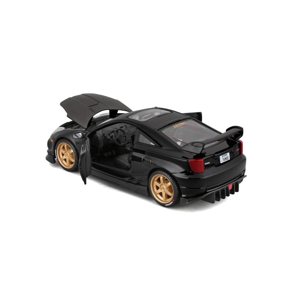 Maisto Toyota Celica 2004 svart Tokyo Mode minibil støpt bil komplett produkt 32544 1/24 GT-S