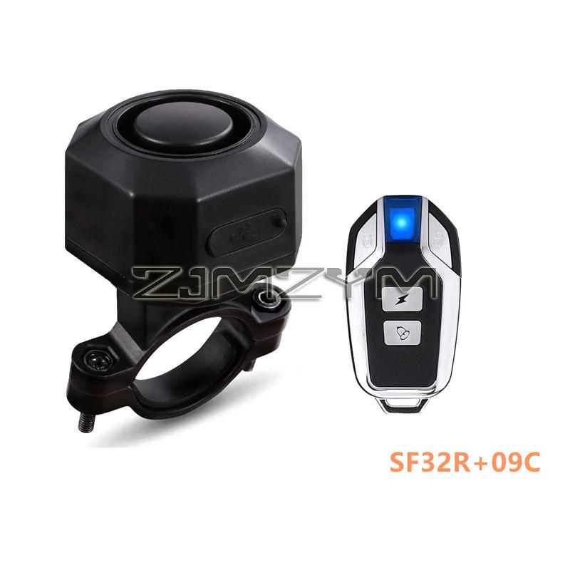 Bike Alarm Wireless Waterproof Bicycle Alarm Security-protection Alarm Security System USB Charging Remote Control