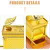 Ark of Religious Statue Ark of Replica Model Ark of The God Ornament for Religious Judaica Spiritual Decor