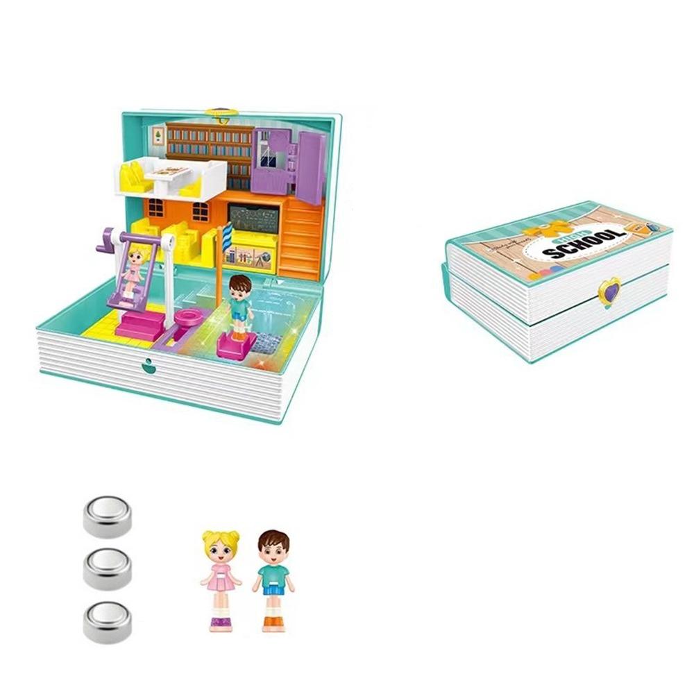 

Creative Simulation Play House Toys 3D Miniature Villa Model Toy Children s Birthday Gift Style G