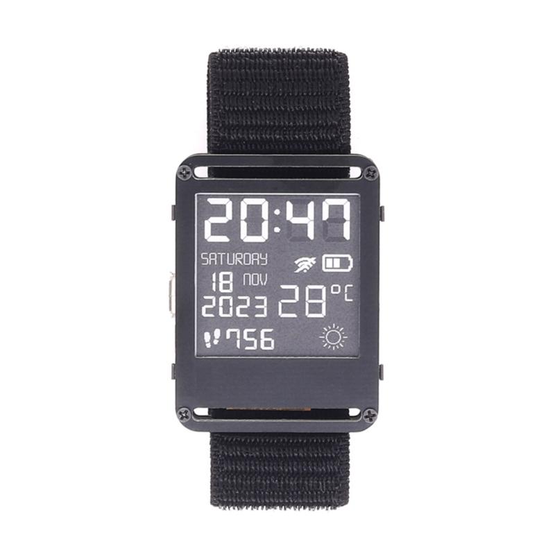 

Intelligent Watch ESP32 WIFI Bluetoothcompatible Programmable Watch E Paper Watch With Open Source Hardware And Software 1
