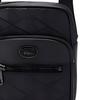 Lacoste Logo Zipper Closure Mixed Material Shoulder Crossbody Bag Men Bags Black NH4399MR-000