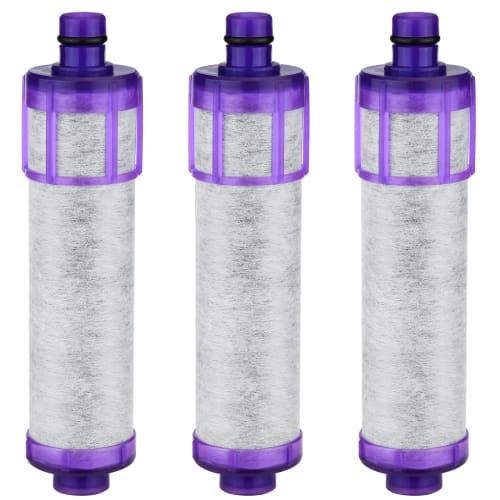 JF-22 Replacement Water Purification Cartridges, Set of 3, Compatible with JF-20 and JF-21 All-in-One Faucets, Antibacterial, High Chlorine Removal, W
