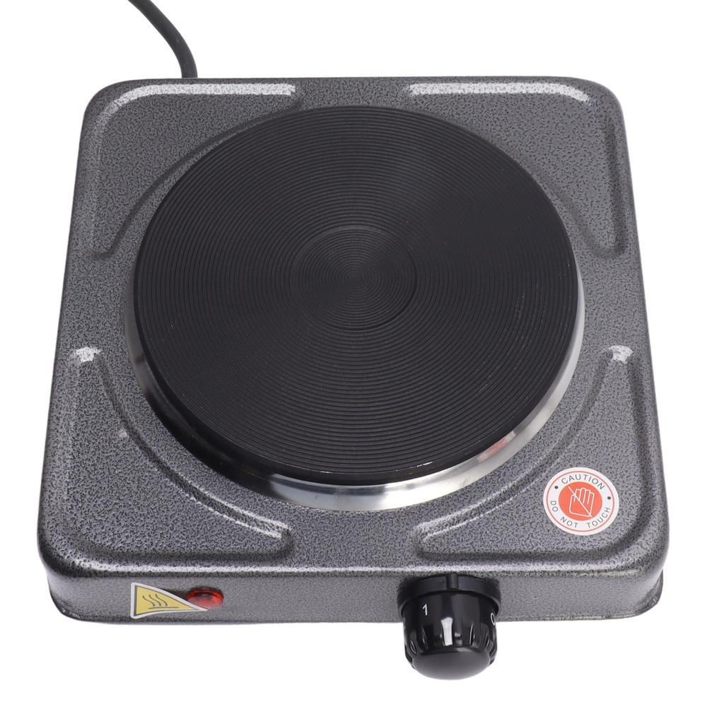 1000W Electric Worktop Stove Hob Electric Stove Burner Iron Portable Electric Stove for Home Restaurant Dormitory Office