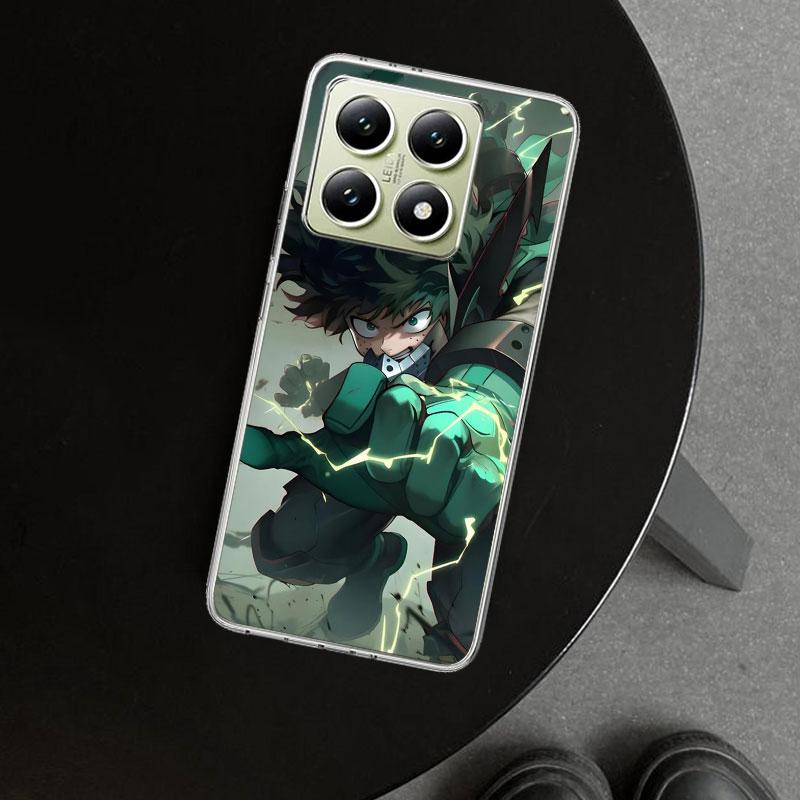 Midoriya Izuku Deku MHA My Hero Phone Case Cover for Xiaomi Redmi Note 15 14 13 12 11 Pro Plus 14S 12S 11S 11T 11E 10S 10 Custom