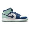 Jordan 1 Mid Mystic Navy Mint Foam GS 554725-413