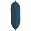 Back Cushion Blue 60 x 19 x 50 cm Fabric
