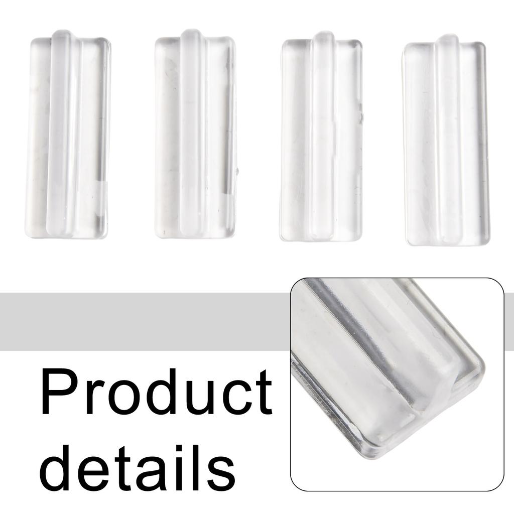 Cabinet Handle For Wood Holder Ergonomic Door Handles 50*20mm Silicone Drawer Handles Clear Silicone Construction