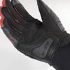 KOMINE Motorrad-Schutzhandschuhe aus winddichtem Leder HG XL Schwarz/Rot 06-844 GK-844