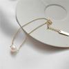 Korea 925 Sterling Silver Natural Freshwater Pearl Thin Bracelet for Women Simple Temperament Accessories Hand Accessories