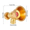 High Pressure Water Hose Nozzle Heavy Duty Adjustable Garden Spray Nozzle Hose Attachment for Plant Watering Seedling