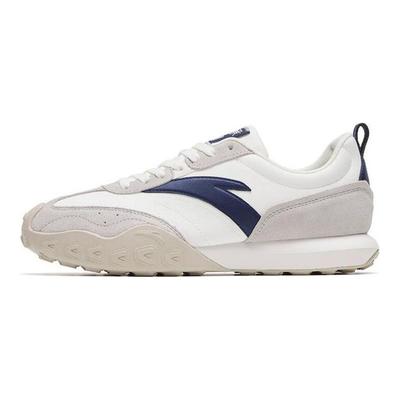 90s Heritage Synthetic Leather Comfortable Durable Shock Absorption Non-Slip Low-Top Casual Sports Shoes Men Sneakers White Gray Blue 112318892-1