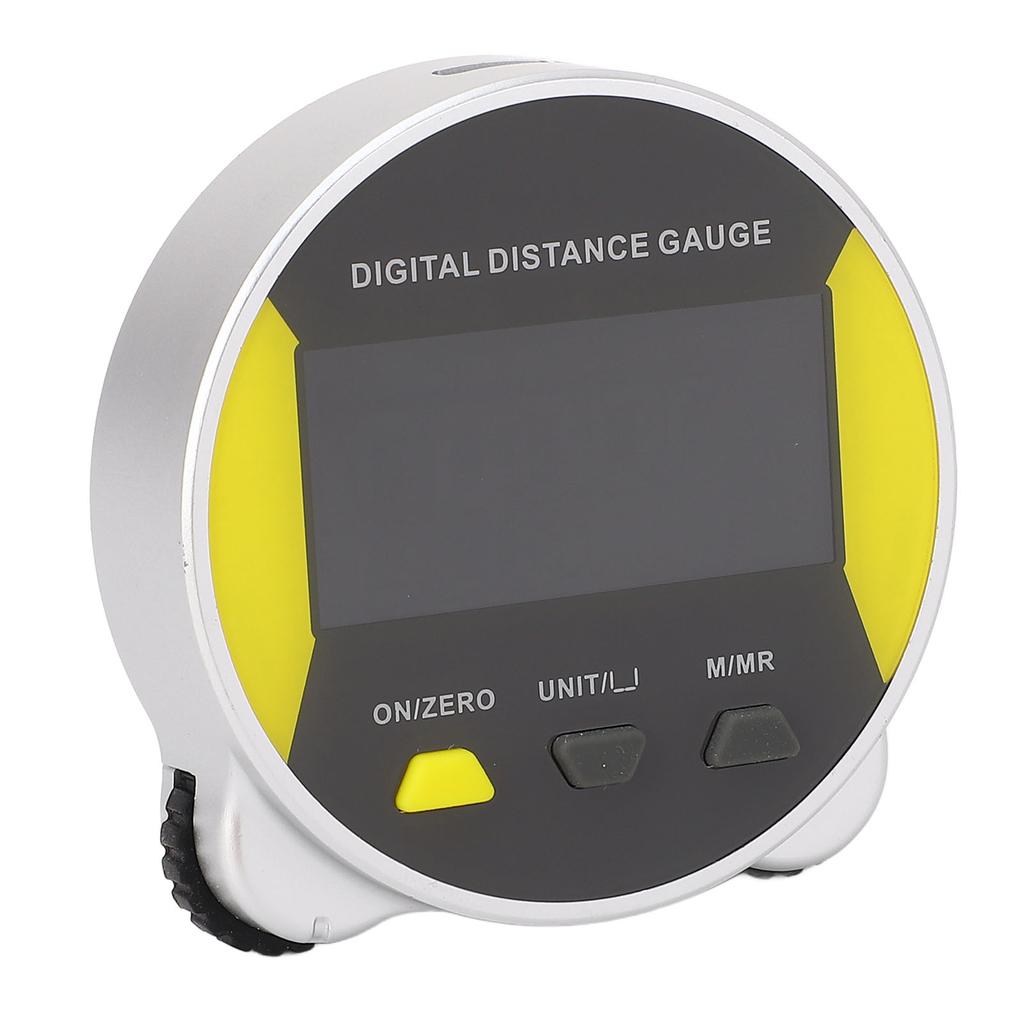 Digital Distance Gauge LCD Display Electronic Tape Measure Ruler Rechargeable Small Rolling