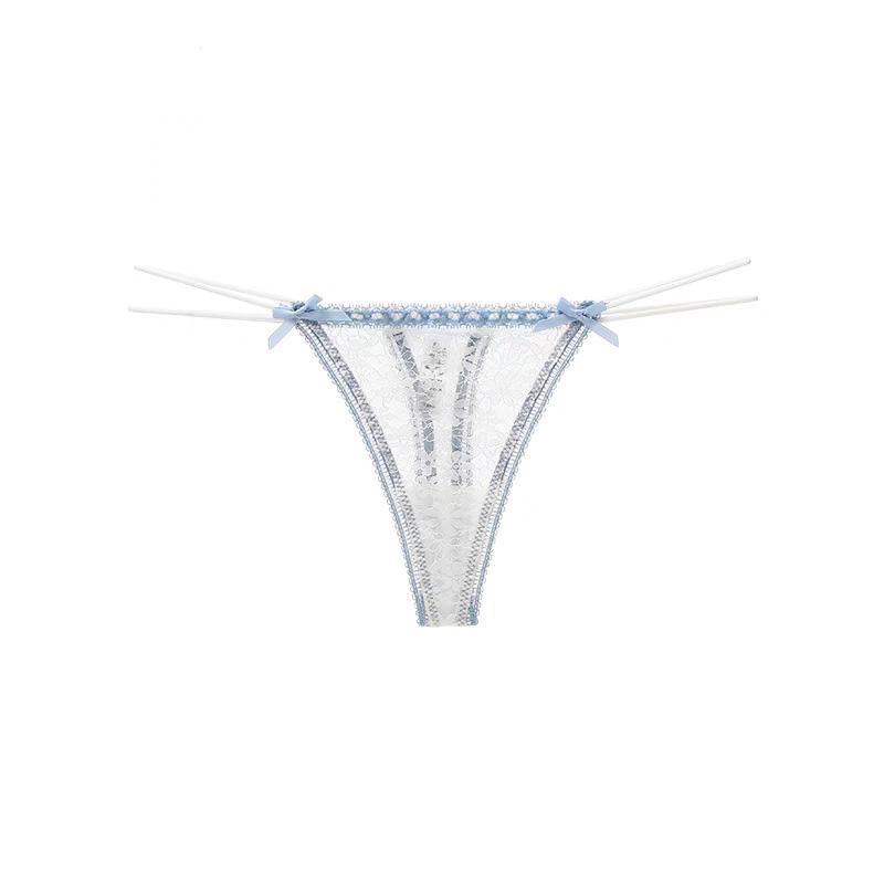 Lace Girls G String Sexy Panties Women Underwear Briefs Hollow Out Thong High Quality Transparent Underpants Lingerie Intimates