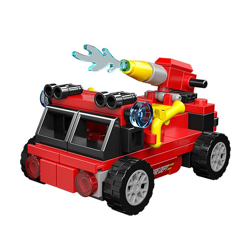 All-In-One High-Quality Small High-Quality Particle High-Quality Building High-Quality Blocks High-Quality Fire High-Quality Truck High-Quality белый