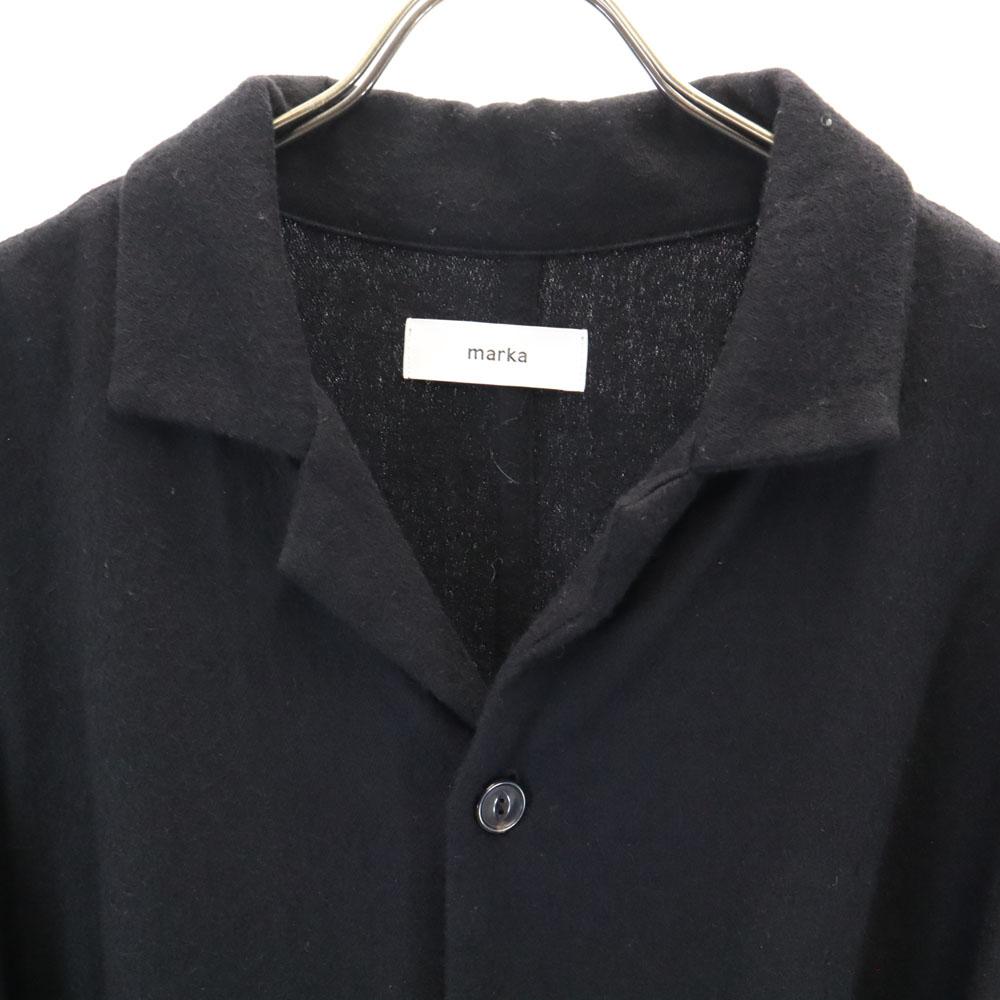 Marka Made In Japan Long Coat 3 Black Cardigan Men's Used