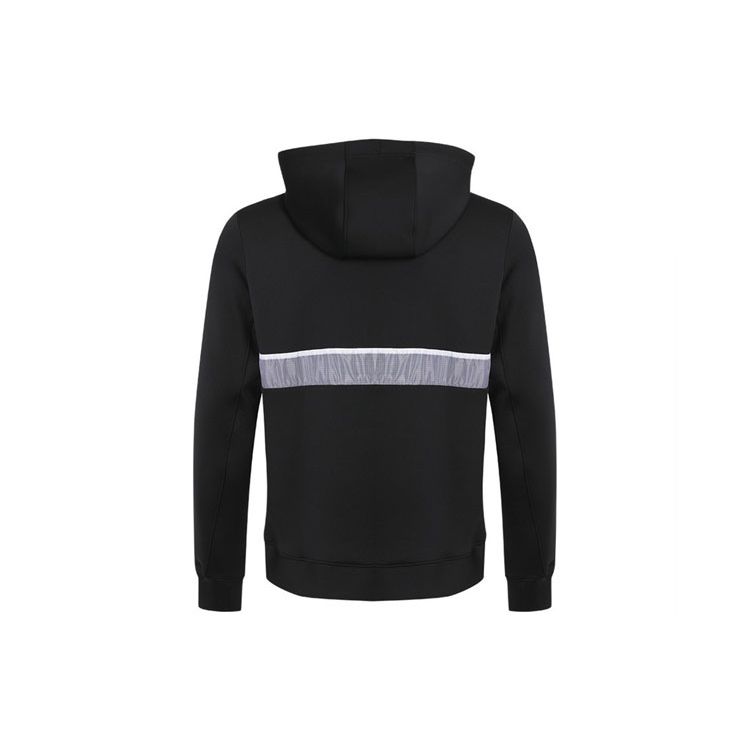 Air Jordan Casual Sport Half-Zip Logo Hoodie Jacket Men Outerwear Black CK6454-010