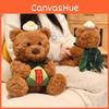 Dragon Boat Celebration Plush Bear With Short Fur For Gift Giving Decor And