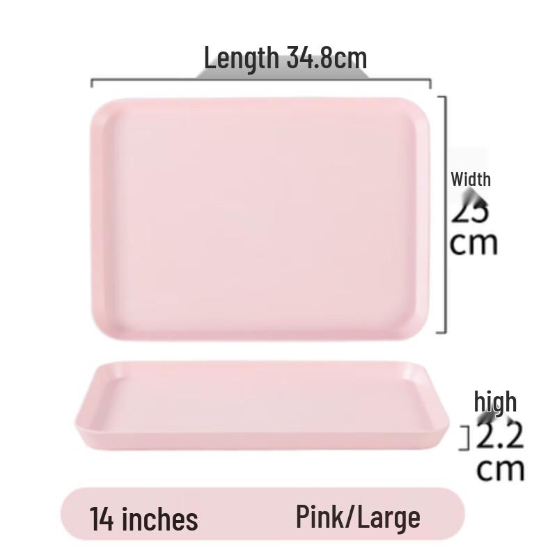 Nordic Style Melamine Serving Tray