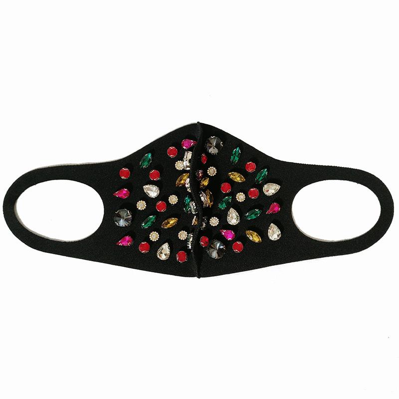 

Блестящая кристальная маскарадная маска для лица для женщин, модные аксессуары для вечеринок, маска для рта, популярная вечеринка, ночной клуб, ювелирные изделия, подарок
