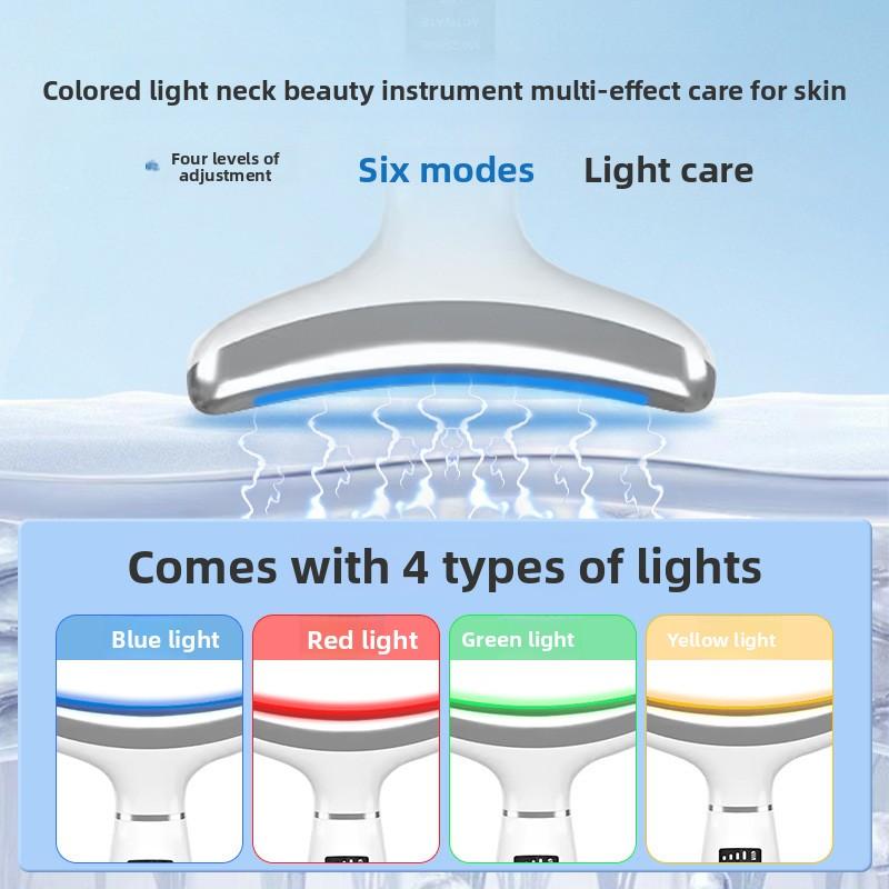 Ice Neck Beauty Instrument Neck Pattern Instrument Multi-function Freezing Introducer Facial Nasolabial Folds Beauty Instrument Neck Massager
