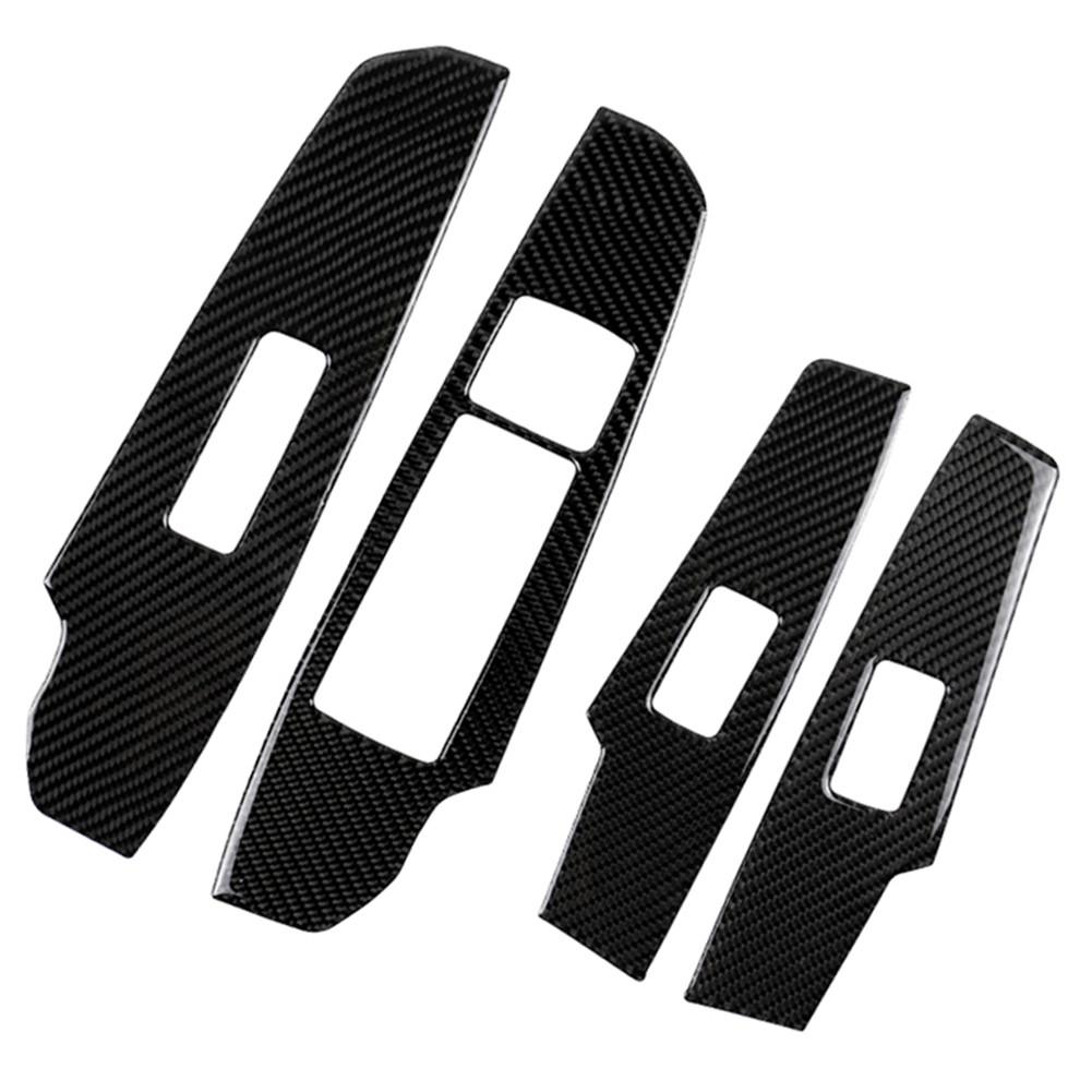 Car Accessories Interior Carbon Fiber Gear Panel Air Conditioning Cd Panel Wait Black Stickers For LEXUS IS250 IS350