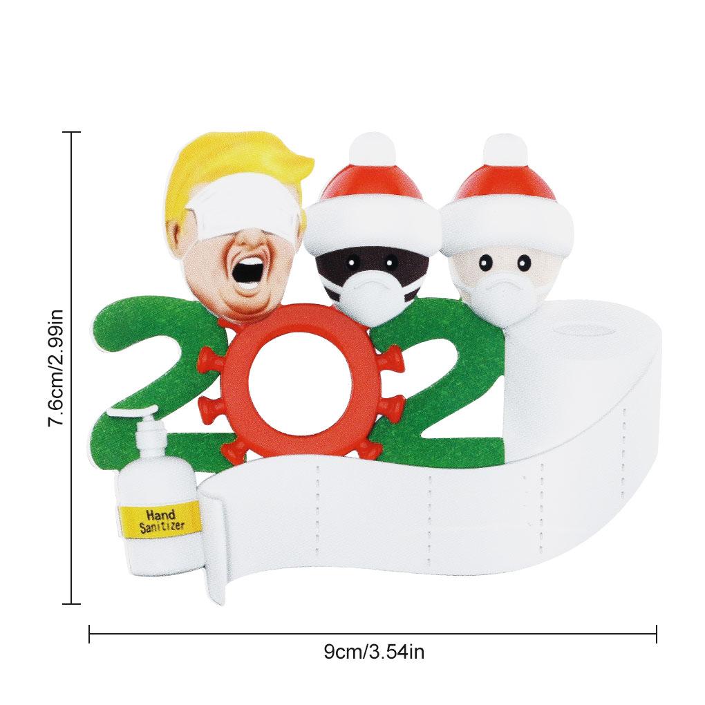 Ornament Kit Hanging Quarantine Survivor Family Decoration Lightweight Christmas Tree Decorating