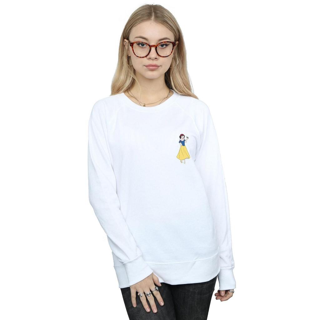 Disney Princess Womens/Ladies Snow White Chest Sweatshirt