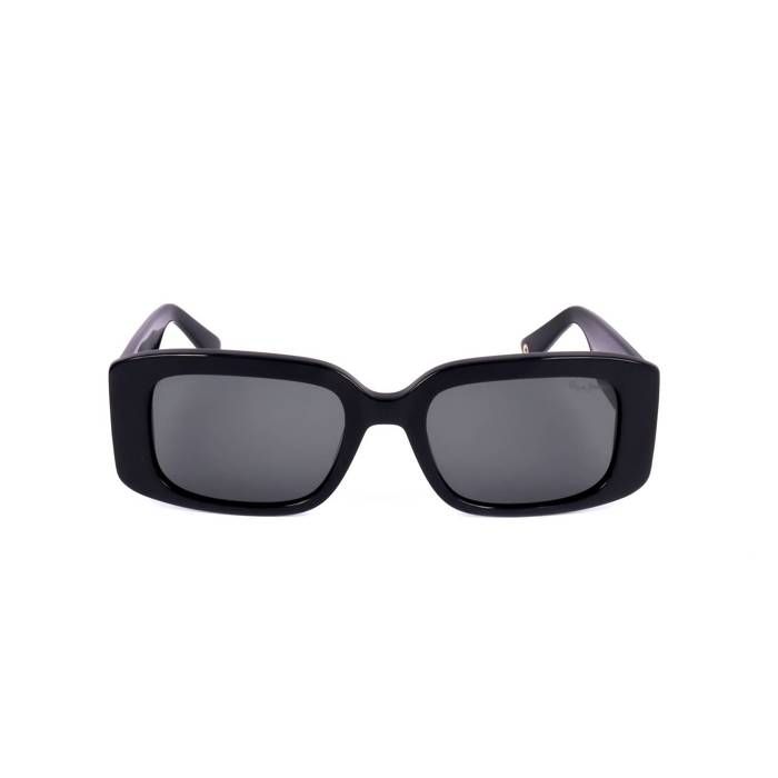 Lunettes de Soleil Pepe Jeans PJ7424 52/19/145 001 GLOSS SOLID BLACK ACETATE WOMAN PEJ SUN PJ7424 001 52 19 145