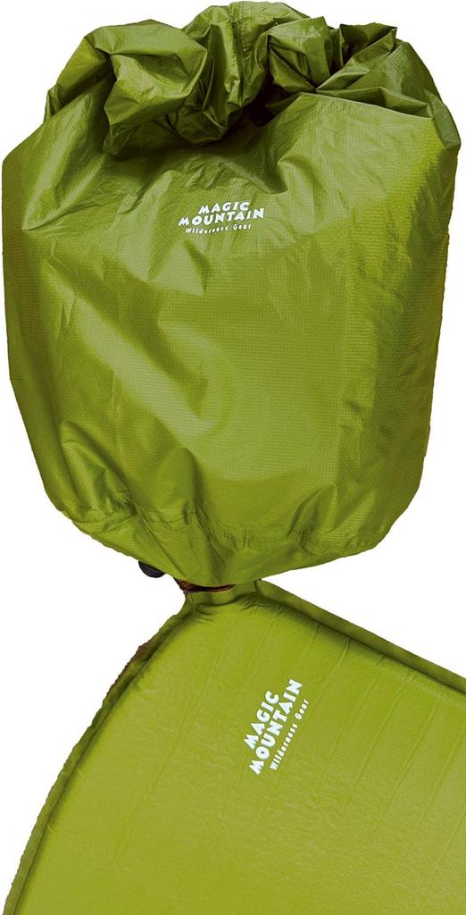 MAGIC MOUNTAIN Outdoor Luftpumpe Luftmattenpumpe Packsack Grüner Tee MMPSK30 (GNT)