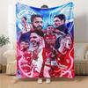 Arsenal Football Player Blanket Soft & Cozy Suitable for Chair Bedding Livingroom Four Seasons Universal Digital Print Birthday Christmas Gift Blanket