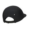 Nike Glow In The Dark Logo Baseball Cap Unisex hats Black FJ6132-010